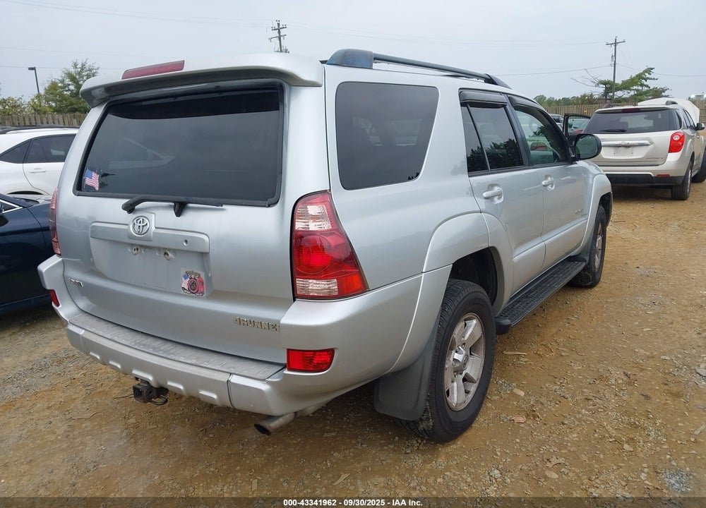 2004 TOYOTA 4RUNNER SR5 V6 VIN: JTEBU14R540040829