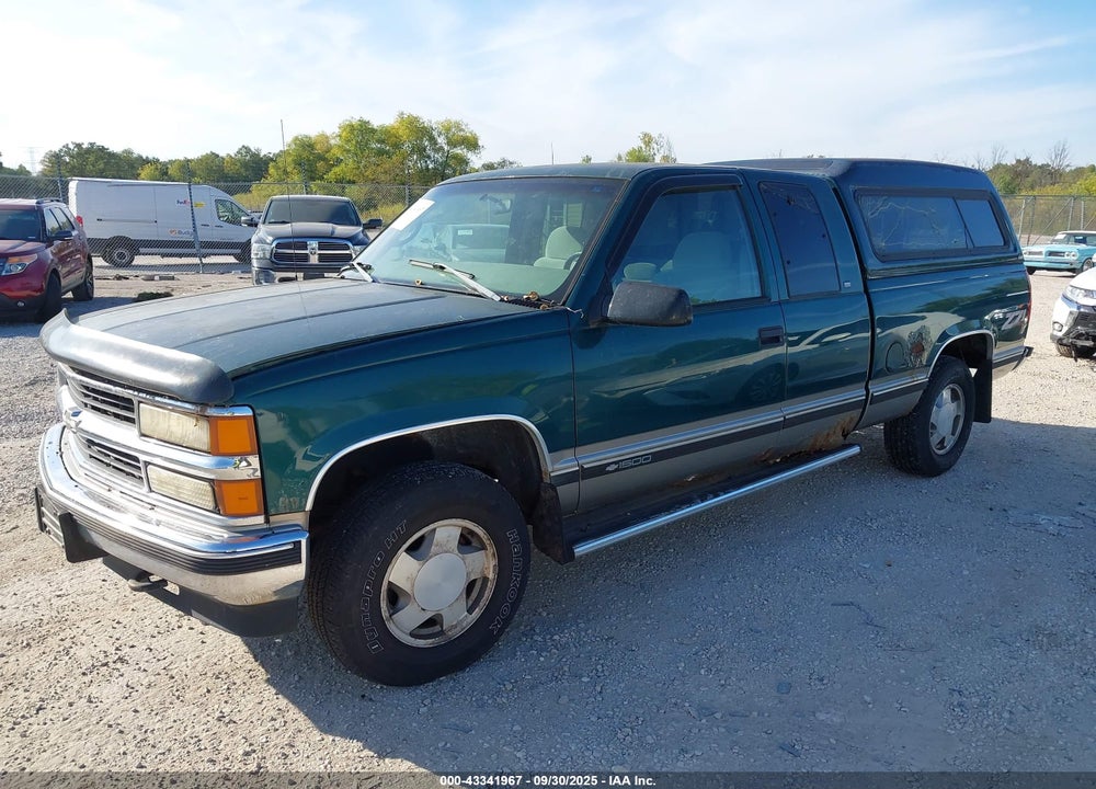1998 CHEVROLET K1500 FLEETSIDE VIN: 2GCEK19R7W1277247