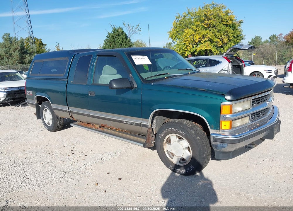 1998 CHEVROLET K1500 FLEETSIDE VIN: 2GCEK19R7W1277247