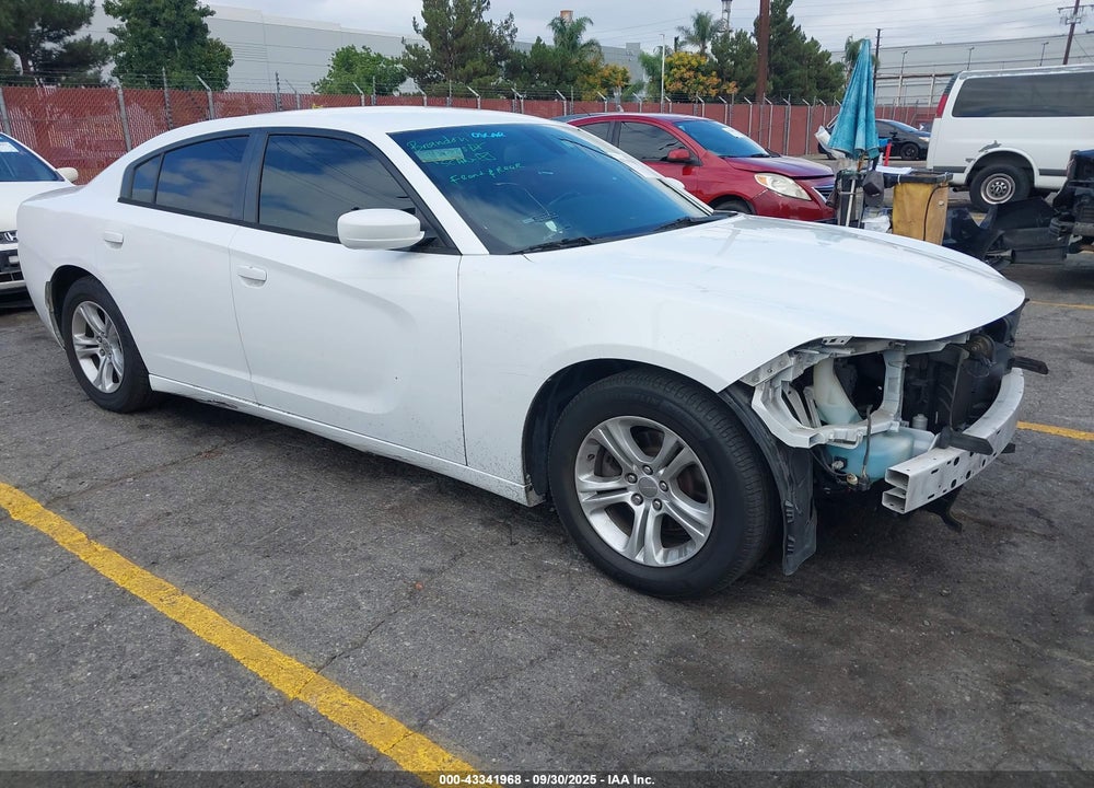 2016 DODGE CHARGER SE VIN: 2C3CDXBG5GH110153