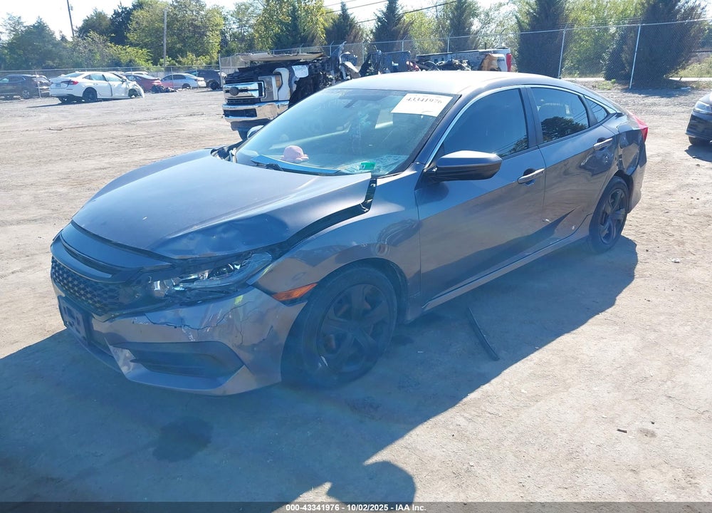2016 HONDA CIVIC VIN: 2HGFC2F54GH566752