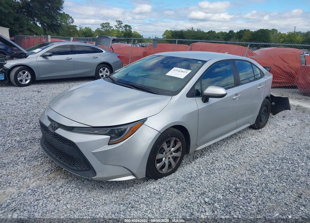 2020 TOYOTA COROLLA LE VIN: 5YFEPRAE9LP117540
