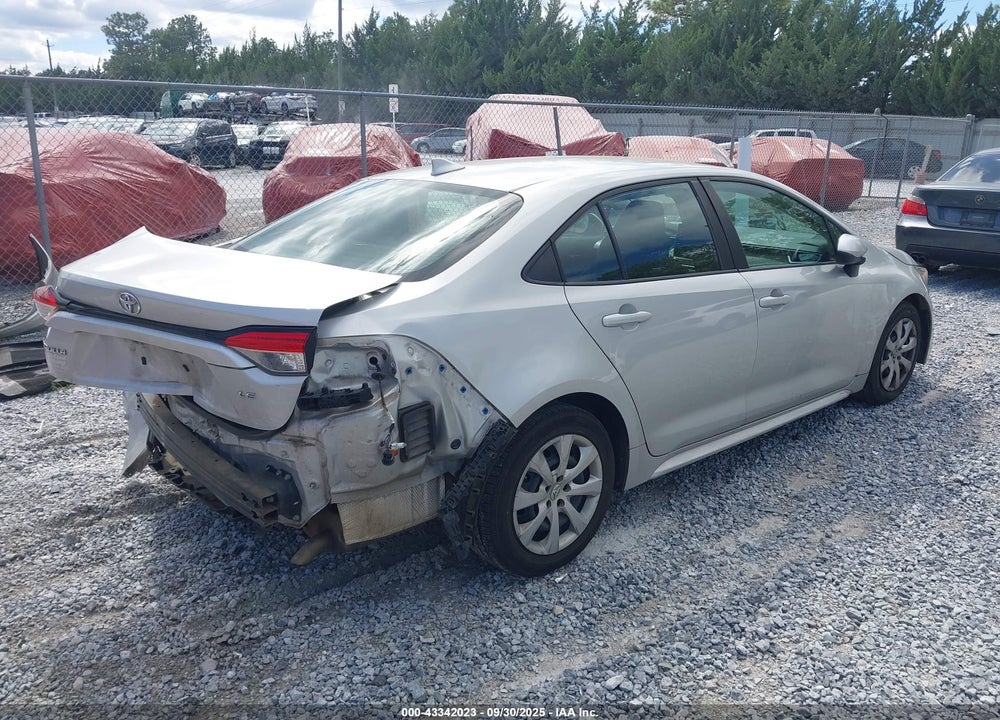 2020 TOYOTA COROLLA LE VIN: 5YFEPRAE9LP117540