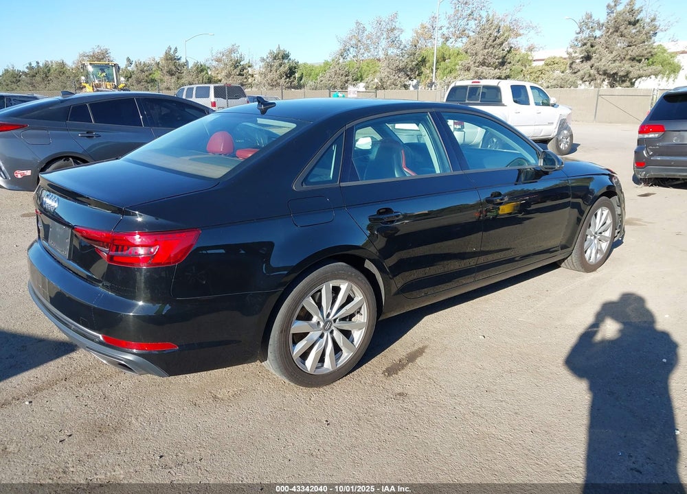 2017 AUDI A4 2.0T PREMIUM VIN: WAUGNAF40HN059044