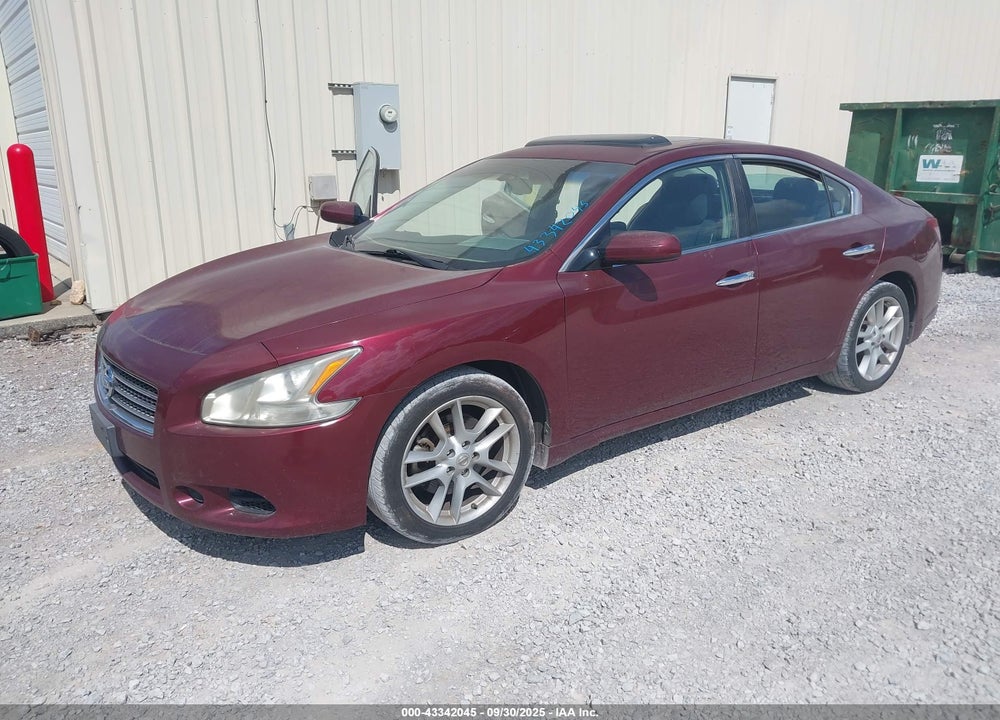 2010 NISSAN MAXIMA VIN: 1N4AA5AP1AC828199