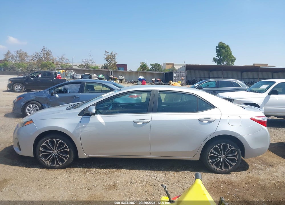 2014 TOYOTA COROLLA S PLUS VIN: 5YFBURHE8EP149660