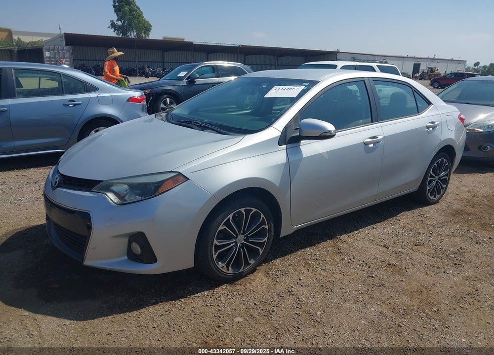 2014 TOYOTA COROLLA S PLUS VIN: 5YFBURHE8EP149660