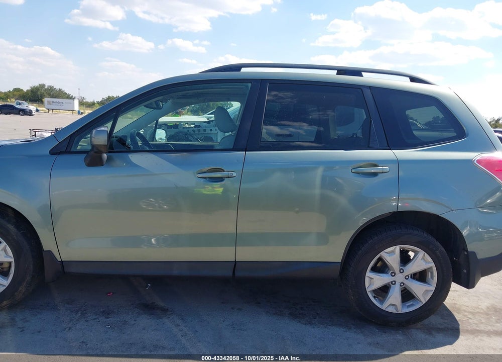 2016 SUBARU FORESTER 2.5I PREMIUM VIN: JF2SJAFC1GH428282