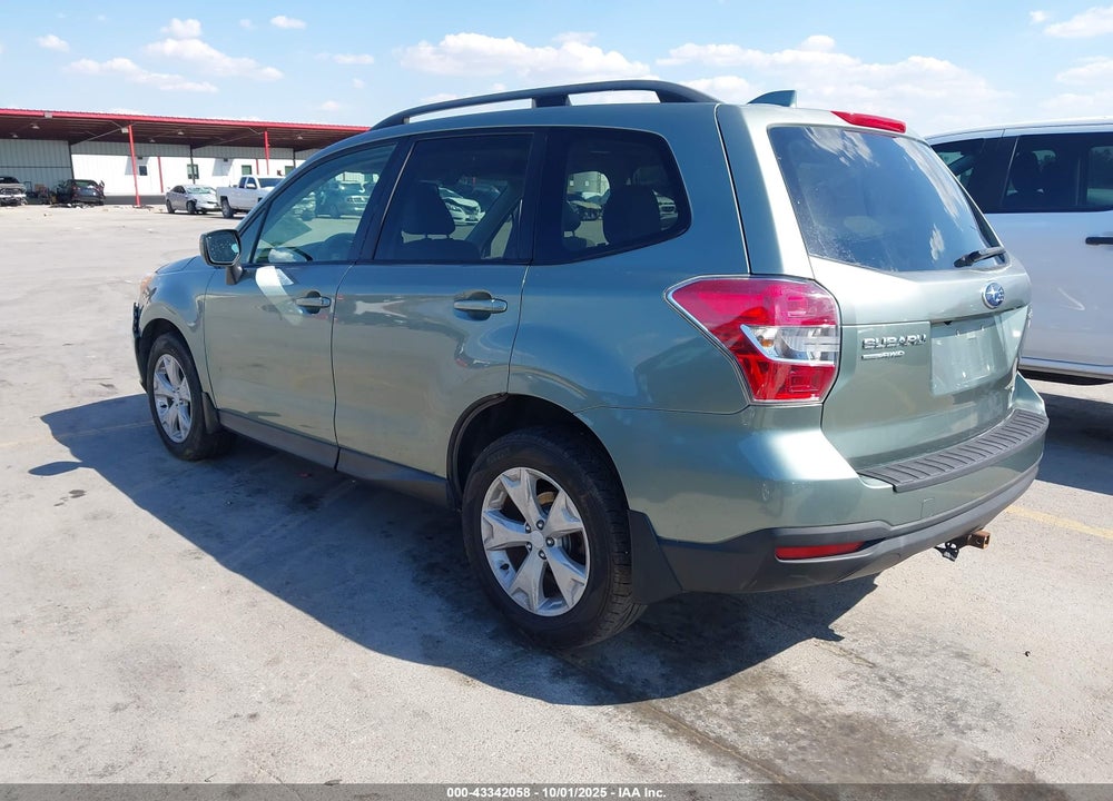 2016 SUBARU FORESTER 2.5I PREMIUM VIN: JF2SJAFC1GH428282