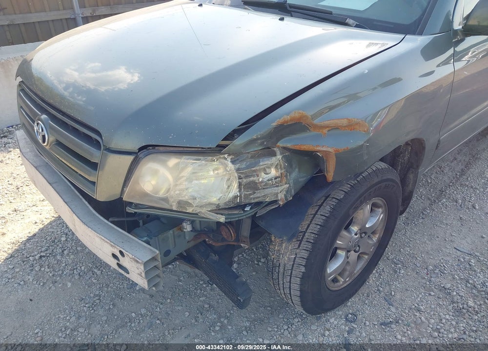 2006 TOYOTA HIGHLANDER V6 VIN: JTEGP21A060115862
