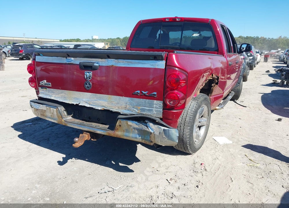 2008 DODGE RAM 1500 SLT VIN: 1D7HU18N18J157495