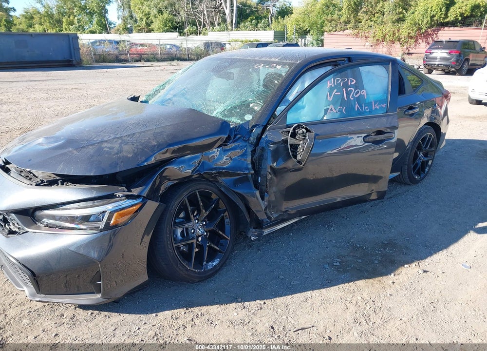 2025 HONDA CIVIC SPORT VIN: 2HGFE2F57SH521209