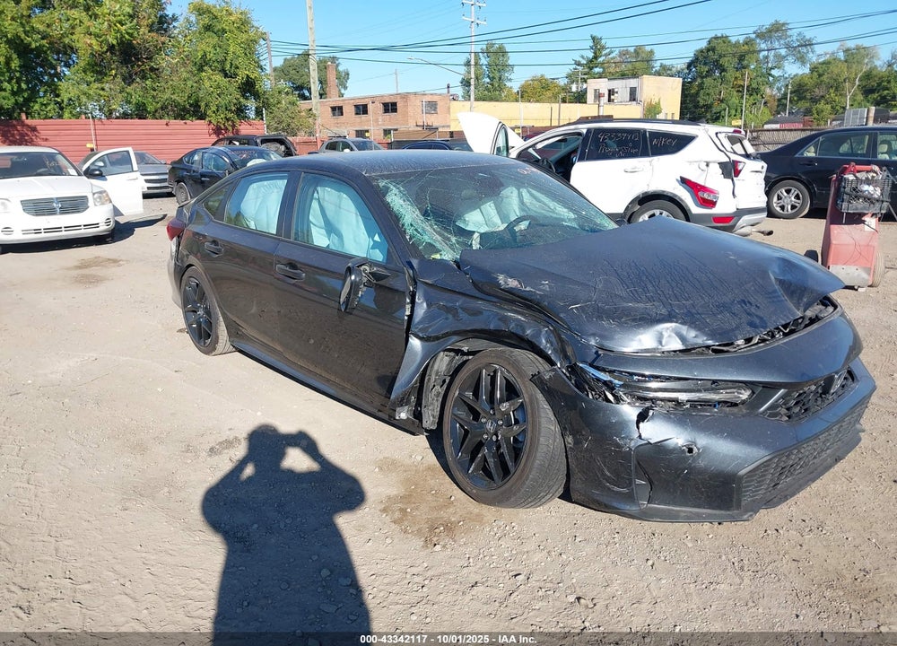 2025 HONDA CIVIC SPORT VIN: 2HGFE2F57SH521209