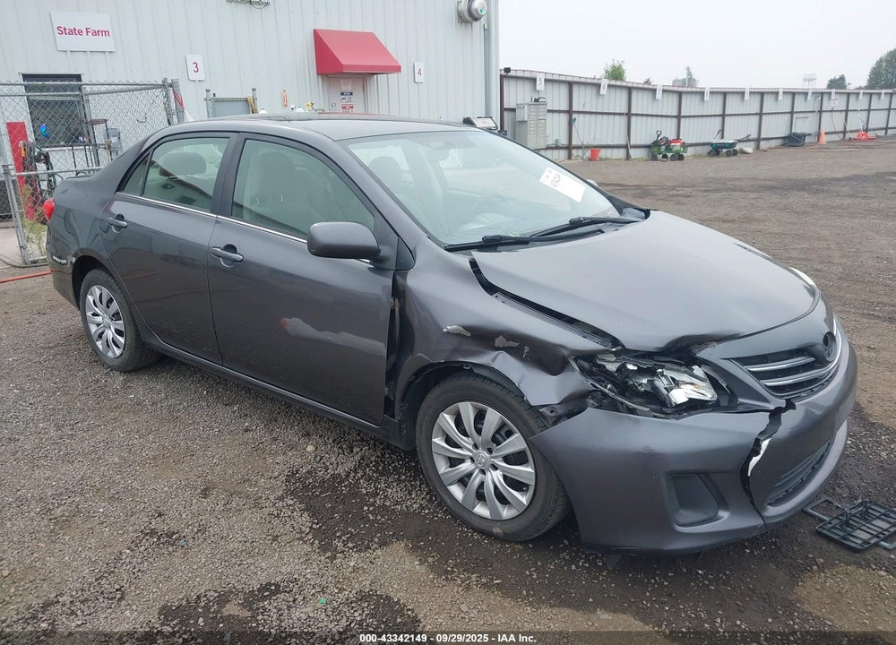 2013 TOYOTA COROLLA LE VIN: JTDBU4EE6DJ120281