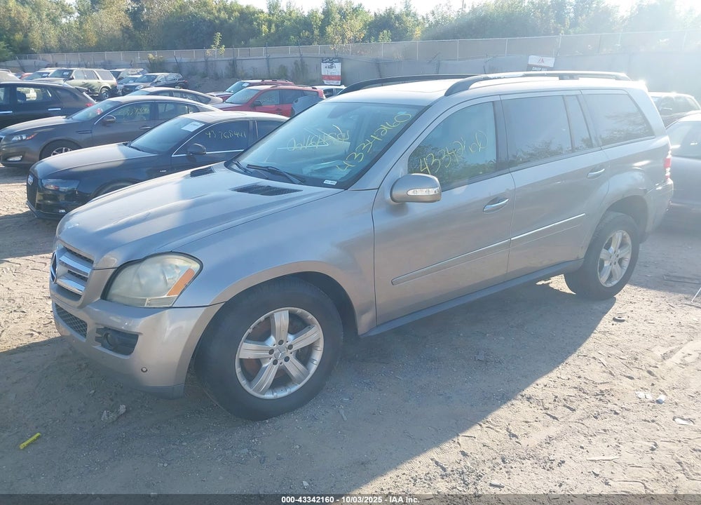 2007 MERCEDES-BENZ GL-CLASS VIN: 4JGBF71E67A103370