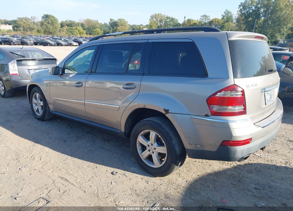 2007 MERCEDES-BENZ GL-CLASS VIN: 4JGBF71E67A103370