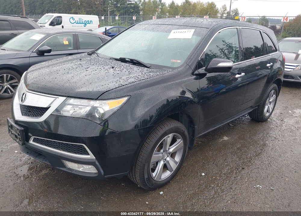 2012 ACURA MDX VIN: 2HNYD2H38CH541373