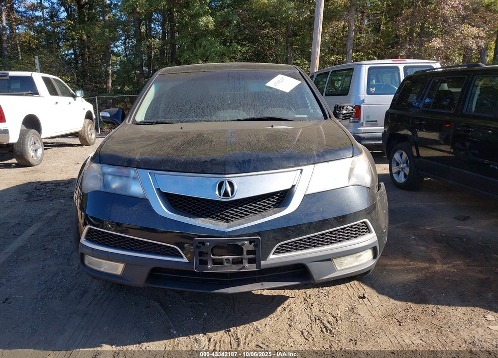 2011 ACURA MDX VIN: 2HNYD2H6XBH509386