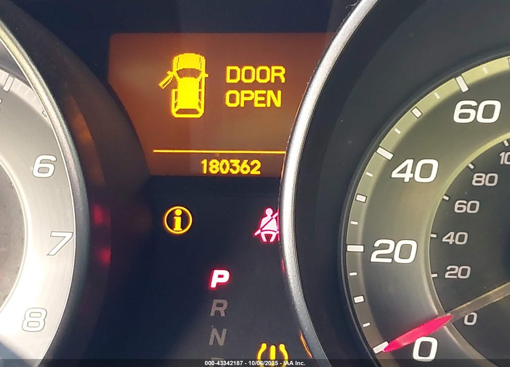 2011 ACURA MDX VIN: 2HNYD2H6XBH509386