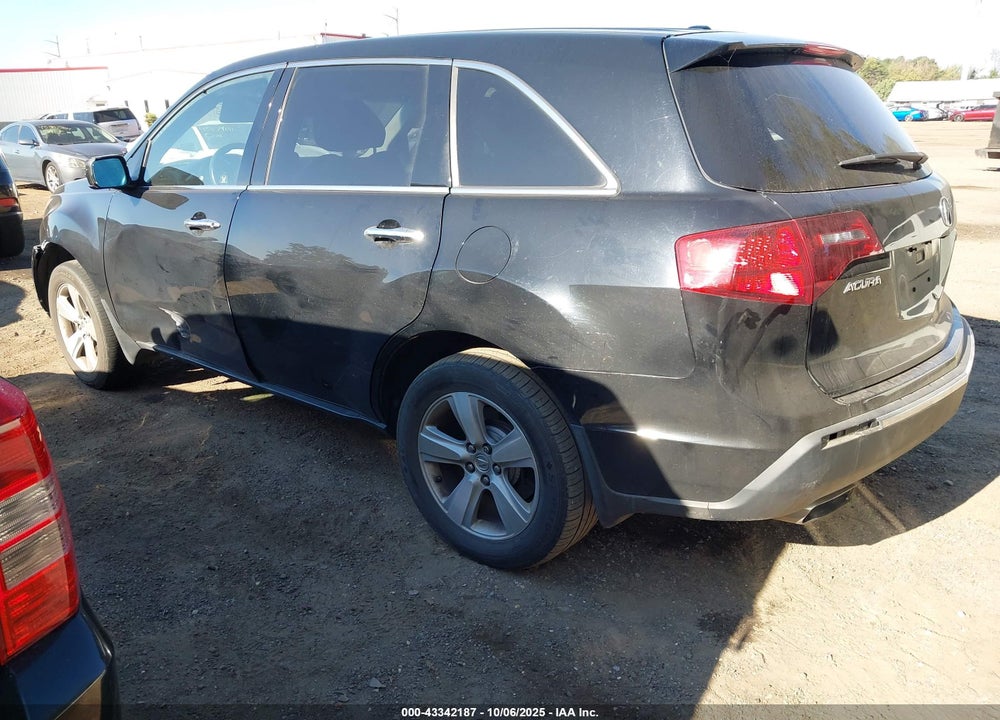 2011 ACURA MDX VIN: 2HNYD2H6XBH509386