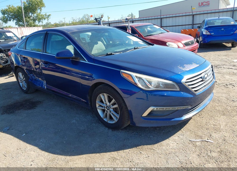 2015 HYUNDAI SONATA SE VIN: 5NPE24AF4FH058991