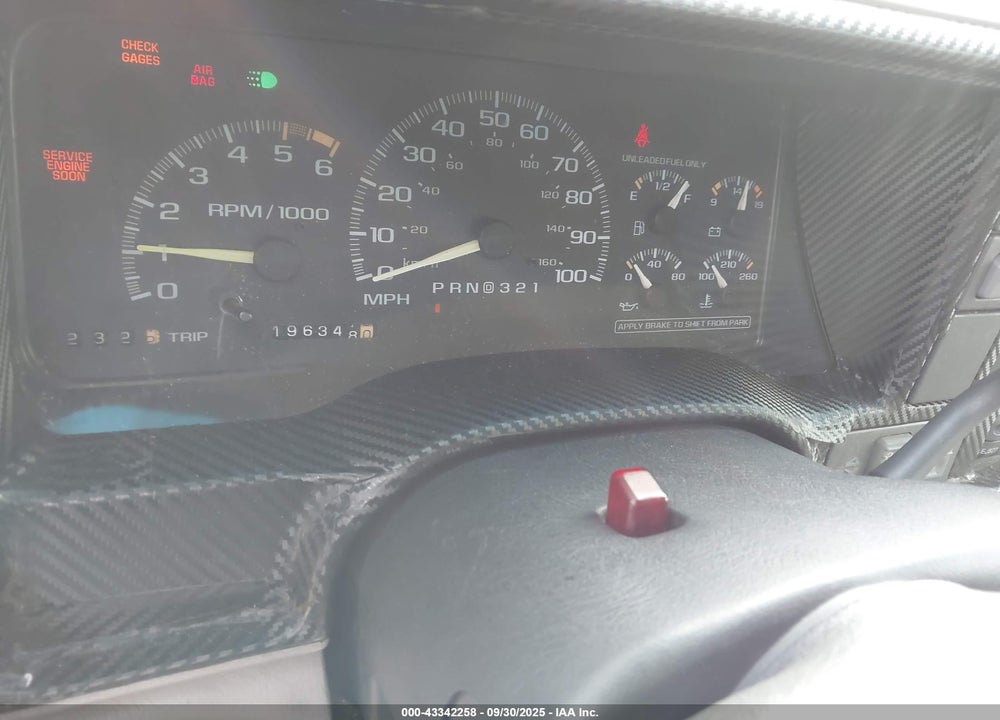 1996 CHEVROLET GMT-400 K1500 VIN: 1GCEK19R4TE144634