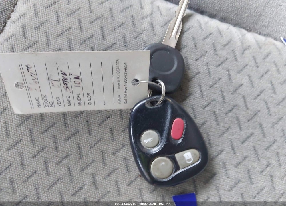 2007 SATURN ION 3 VIN: 1G8AK55F47Z121610
