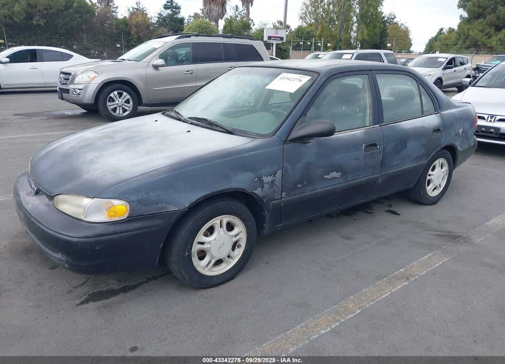 1999 CHEVROLET PRIZM LSI VIN: 1Y1SK5283XZ412109