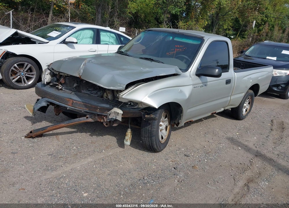 2001 TOYOTA TACOMA VIN: 5TENL42N91Z725742