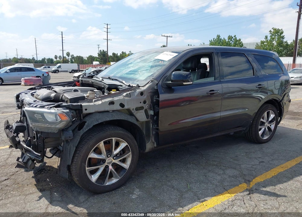 2019 DODGE DURANGO VIN: 1C4SDJCT0KC652482