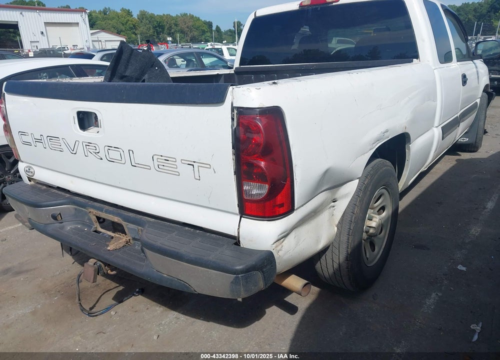 2006 CHEVROLET SILVERADO 1500 VIN: 1GCEC19X66Z253167
