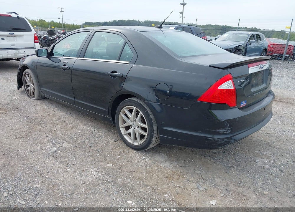 2011 FORD FUSION SEL VIN: 3FAHP0JA6BR307929