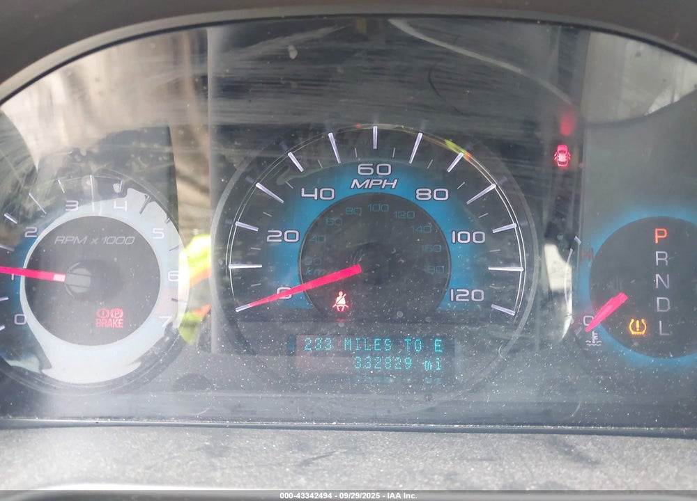 2011 FORD FUSION SEL VIN: 3FAHP0JA6BR307929