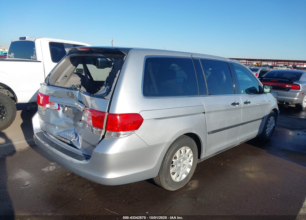 2010 ODYSSEY HONDA  LX VIN: 5FNRL3H29AB098079