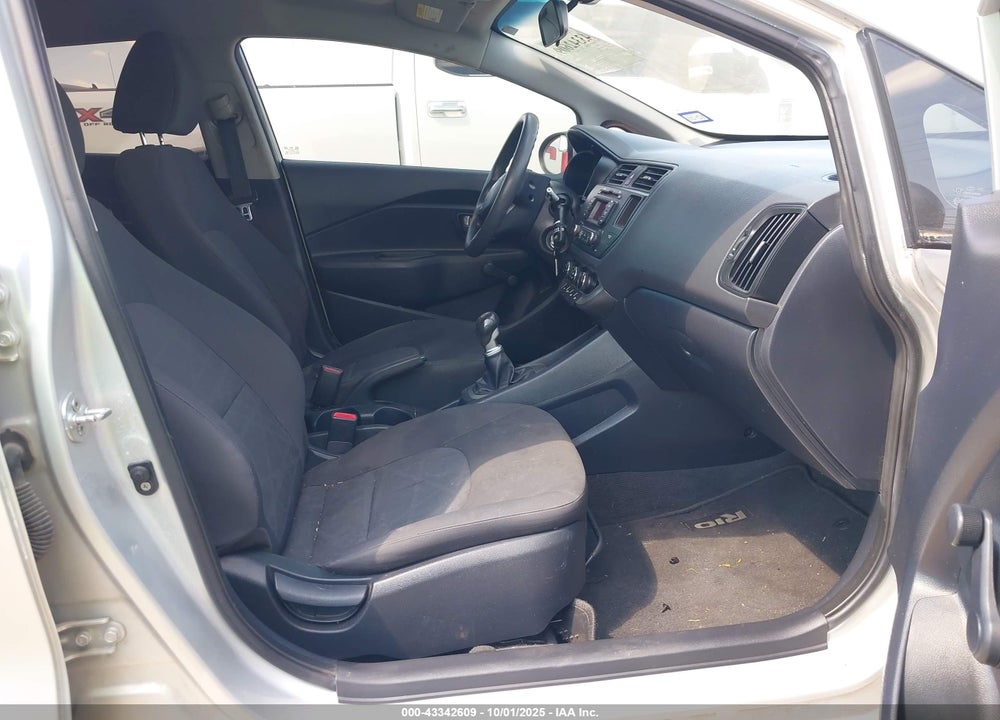 2013 KIA RIO VIN: KNADM4A34D6096740