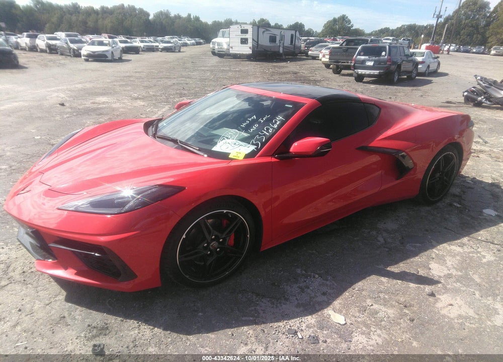 2020 CHEVROLET CORVETTE STINGRAY RWD 2LT VIN: 1G1Y72D44L5118706