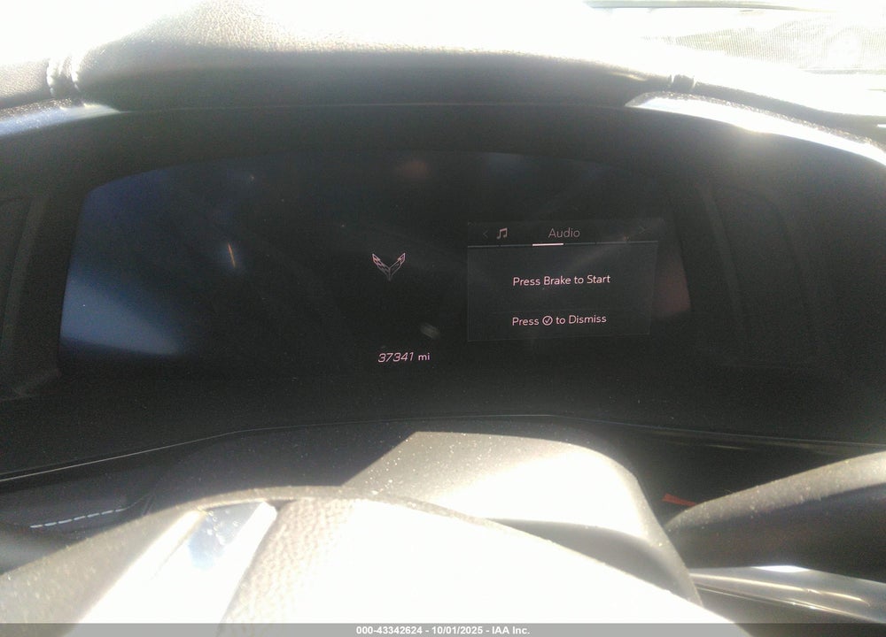 2020 CHEVROLET CORVETTE STINGRAY RWD 2LT VIN: 1G1Y72D44L5118706