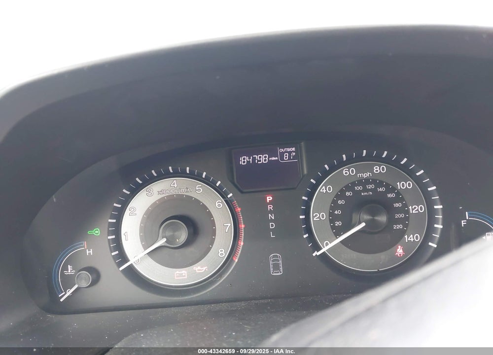 2013 HONDA ODYSSEY EX-L VIN: 5FNRL5H69DB030898