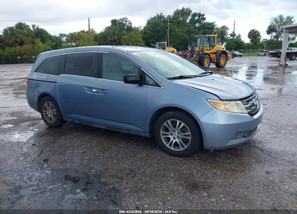 2013 HONDA ODYSSEY EX-L VIN: 5FNRL5H69DB030898