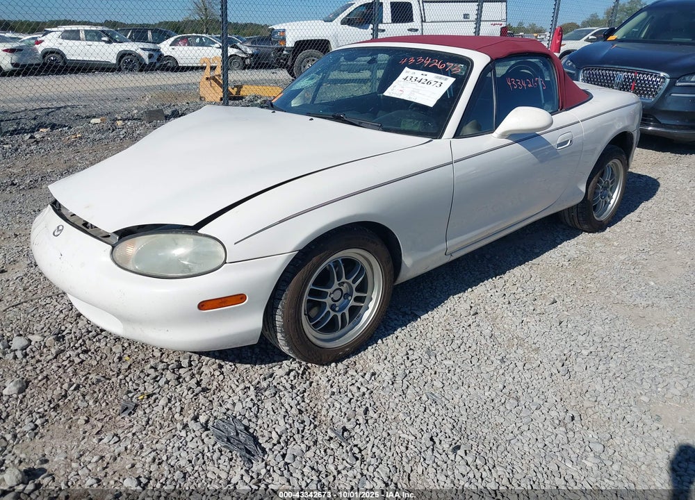 1999 MAZDA MX-5 MIATA LEATHER PKG/POPULAR EQUIPMENT PKG/SPORTS PKG/TOURING PKG VIN: JM1NB3537X0128511