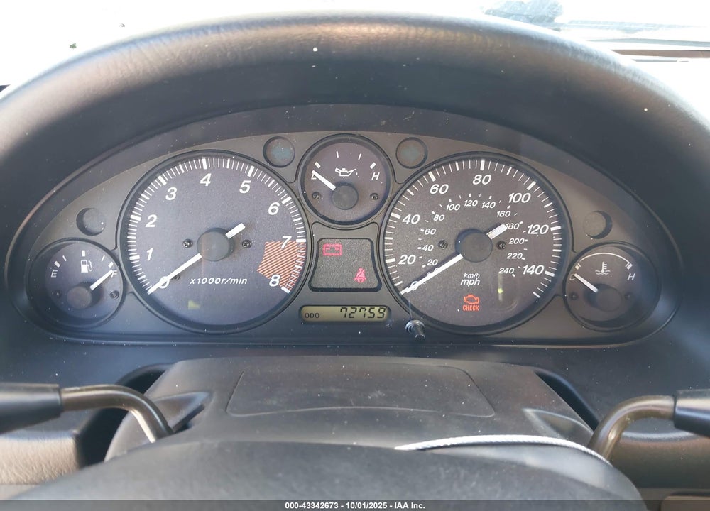 1999 MAZDA MX-5 MIATA LEATHER PKG/POPULAR EQUIPMENT PKG/SPORTS PKG/TOURING PKG VIN: JM1NB3537X0128511