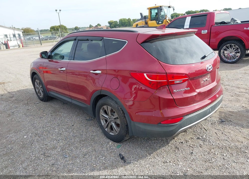 2013 HYUNDAI SANTA FE VIN: 5XYZU3LB5DG044070
