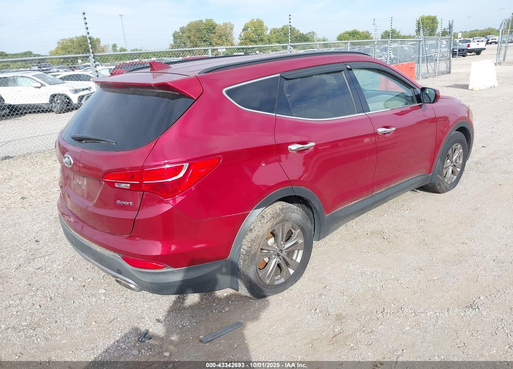 2013 HYUNDAI SANTA FE VIN: 5XYZU3LB5DG044070