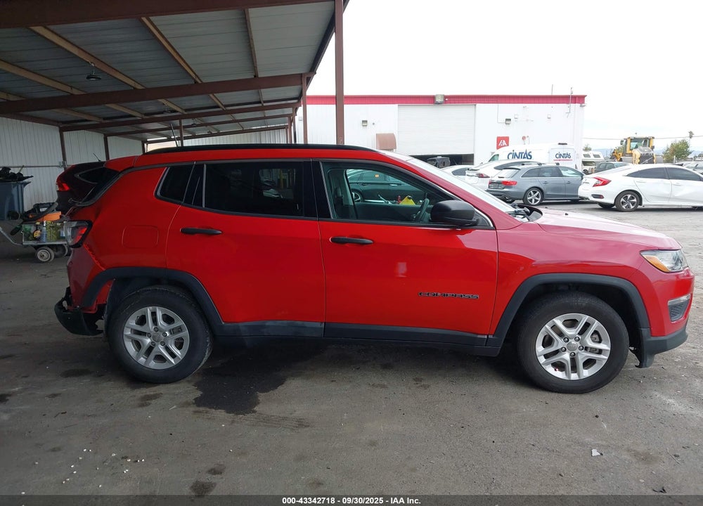 2019 JEEP COMPASS VIN: 3C4NJCAB4KT726504