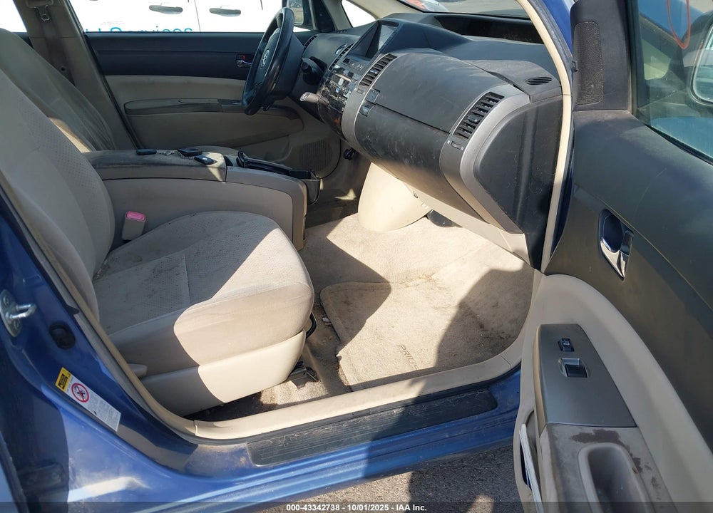 2005 TOYOTA PRIUS VIN: JTDKB20U657039496