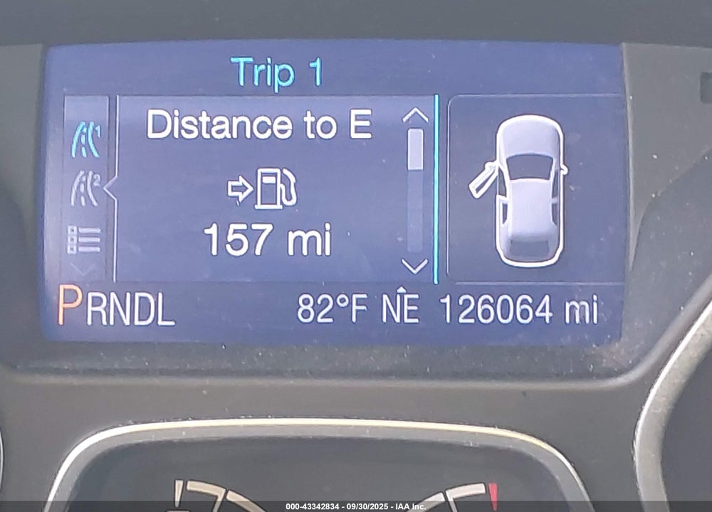 2013 FORD FOCUS VIN: 1FADP3K20DL186369