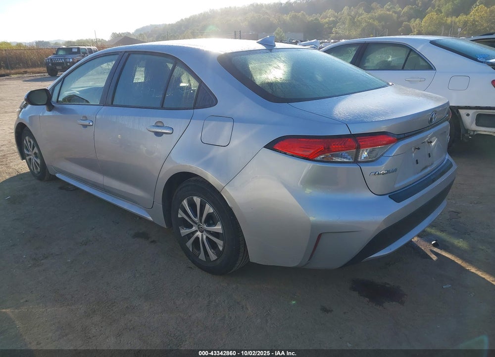 2022 TOYOTA COROLLA HYBRID LE VIN: JTDEAMDE4N3007748
