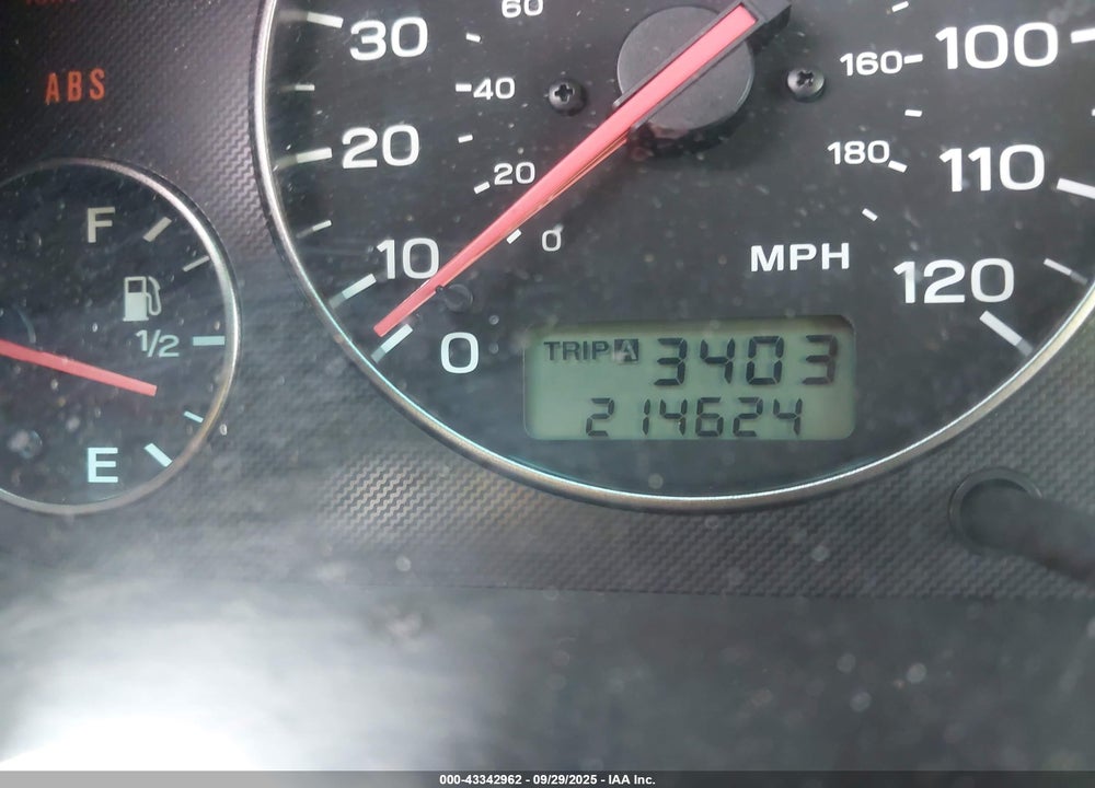 2003 SUBARU OUTBACK H6-3.0 L.L. BEAN EDITION VIN: 4S3BH806X37619267
