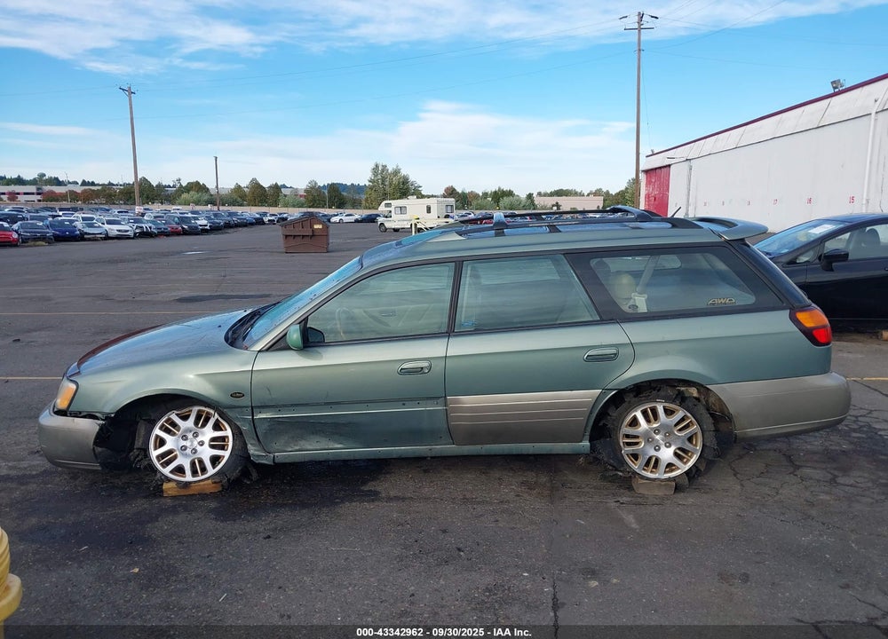 2003 SUBARU OUTBACK H6-3.0 L.L. BEAN EDITION VIN: 4S3BH806X37619267