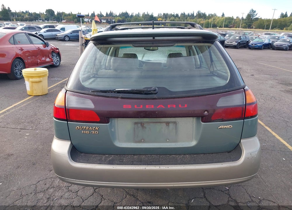 2003 SUBARU OUTBACK H6-3.0 L.L. BEAN EDITION VIN: 4S3BH806X37619267